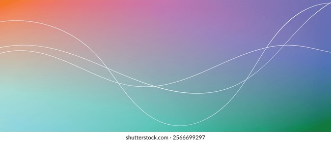 Soft Horizon Wallpaper Flowing Gradient with a Misty, Dreamy Touch a colorful background with the words the sun 