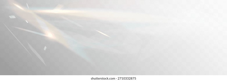 Weiche irisierende Lichtreflexionen mit pastellfarbenen Regenbogenlichtern auf transparentem Hintergrund, die einen zarten holografischen Glanz und abstrakt schimmernde Textur erzeugen.