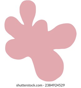 The soft, irregular shape of the blob shape is simple, fun, and versatile for a variety of creative designs.