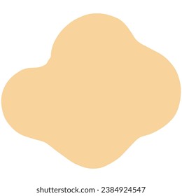 The soft, irregular shape of the blob shape is simple, fun, and versatile for a variety of creative designs.