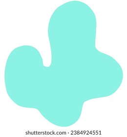 The soft, irregular shape of the blob shape is simple, fun, and versatile for a variety of creative designs.