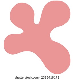 The soft, irregular shape of the blob shape is simple, fun, and versatile for a variety of creative designs.