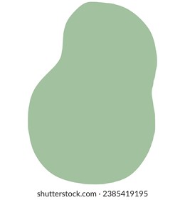 The soft, irregular shape of the blob shape is simple, fun, and versatile for a variety of creative designs.