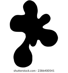 The soft, irregular shape of the blob shape is simple, fun, and versatile for a variety of creative designs.