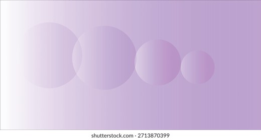 Sanfter abstrakter Lavendel-Hintergrund mit Bokeh-Kreisen für Design, Branding und Präsentationen