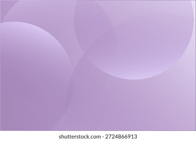 Lavanda Suave Círculos Abstratos Fundo Com Gradientes Suaves Para Design Moderno E Humor Calmo