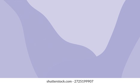 Soft Lavender Abstract Wavy Background	