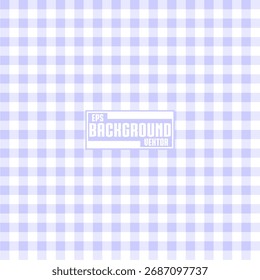 Textura suave de la tela a cuadros del Gingham de la lavanda