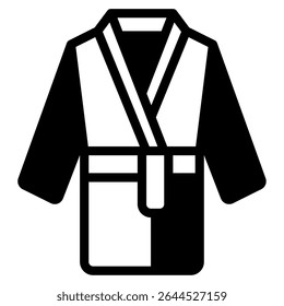 Soft lavender kimono robe ideal for loungewear, spa, or promotional wellness content.
