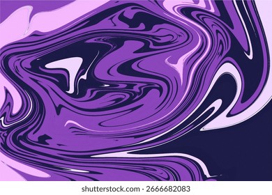Weicher Lavendel und weiße Mischung im raffinierten Marmordesign.