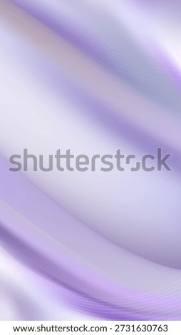 Soft Lavender and White Silk Waves