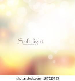 soft light abstract background