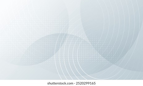 A soft and light abstract background featuring delicate circular patterns and dotted textures for modern designs