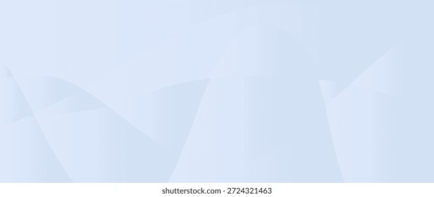 Soft, light blue abstract background with subtle geometric folds and gentle shadows, creating a clean, serene, and modern aesthetic.