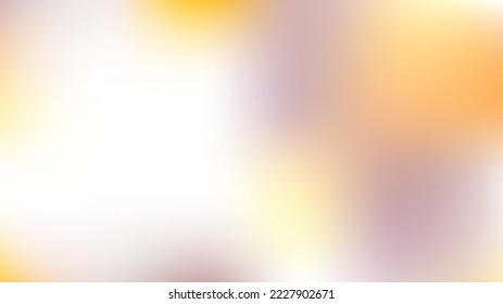 Soft Light Blue, Orange Color Gradient Overlay Mesh Vector Background. Trendy Dreamy Magic Sky, Sea Pearlescent Wallpaper. Unfocused Purple, Gold Sky Sunset, Sunrise Vibrant Flicker Hologram Teal