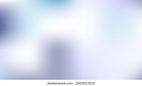 Soft Light Blue, Purple Color Gradient Overlay Mesh Vector Background. Abstract Dreamy Magic Sky, Sea Pearlescent Wallpaper. Unfocused Purple, Blue Sky Sunset, Sunrise Hipster Vibrant Hologram Teal