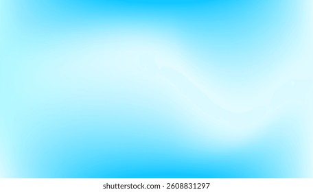 A soft light blue sky color gradient, evoking calm and clarity—perfect for nature, wellness, and clean background themes.