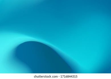 soft light blue vector blurred pattern. Abstract teal background. Blurred turquoise water backdrop. Vector illustration for your Wallpaper, Banner, Background, Card, Book Illustration, landing page
