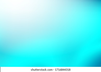 soft light blue vector blurred pattern. Abstract teal background. Blurred turquoise water backdrop. Vector illustration for your Wallpaper, Banner, Background, Card, Book Illustration, landing page
