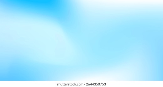 Soft light blue and white sky gradient background, ideal for calm, airy, and nature-inspired digital designs, weather themes, or abstract vector templates.