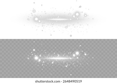 Soft light flash effect with radiant beam and glimmering star center in white. Ideal for enhancing photographs, adding light touches to digital art, or decorating festive and romantic scenes
