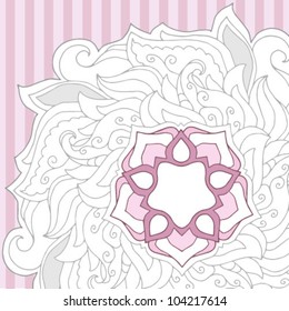 soft light floral background