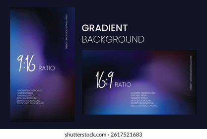 Soft light gradient effect with watercolor background with gradient texture