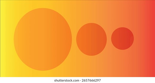 Luz suave naranja amarillo redondeado tres