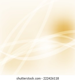 Soft Light Pastel Lines Yellow Gold Sky Background Illustration
