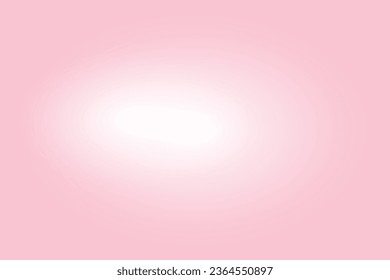 Soft light pink gradient background for breast cancer awareness month, vector illustration design