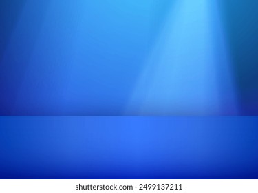 Luz suave con rayos. Antecedentes de la publicidad. Vector.