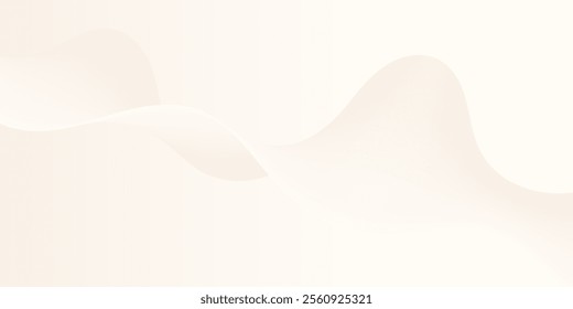 A soft, light-colored, smooth surface with gentle curves. Cloudy white paper background with smooth wave patterns and 3D curved line textures