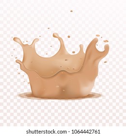 Soft liquid foundation effects droplet. realistic 3d elegant background. Vector illustration