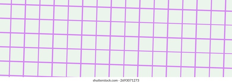 Folha de memorando suave em estilo xadrez mínimo. O padrão de grade abstrato e as linhas de bloco de notas formam um plano de fundo quadriculado suave para projetos.