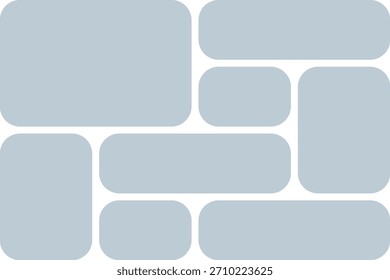 A soft minimalist geometric background featuring rounded light-gray rectangles arranged in a modern grid pattern. 