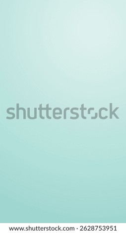 Soft mint green abstract gradient background with concentric circles and minimal modern design tone. Calmness atmospheric vertical photo footage for TikTok, Instagram, Reels, Shorts