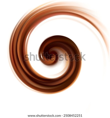 Soft mix dark beige color circula curvy eddy ripple luxury melt dairy smooth makeup icon sign symbol frame surface. Sweet yummy volute fluid choco sauce light glow milky white border text space design