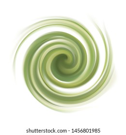 Soft mixed gel light apple avocado yellow curvy eddy tea ripple artistic fond. Fern pea swamp color creative water wavy volute fluid smooth sauce surface with space for text in glowing white center