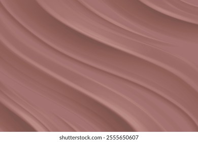 Soft mocha mousse cream texture. Brown abstract dark chocolate background. Сolor of the year 2025