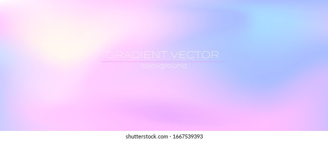 Soft modern gradient of colors. Blurred transition from blue to pink. Abstract vector resizable background. Colorful combination. EPS 10