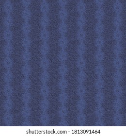 Soft mohair wool fabric with vertical chain stripes. Blue terry towel texture. Abstract vector.