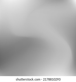 Soft Monochromatic Grey Fluid Grey Swirl Gradient Mesh. Aluminium Curve Silver Water Smooth Surface. Calm Sky Blurred Light Wallpaper. Dark Liquid Dynamic Metallic Wavy Gradient Backdrop.
