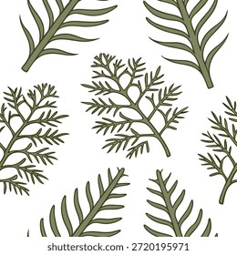 Patrón suave de mosaico sin costuras de musgo y líquenes con verdes tiernos y detalles texturizados para un concepto de ambiente de primavera natural como verdes suaves con detalles de musgo texturizados y líquenes crean un patrón de mosaico de primavera sin costuras con un toque natural terroso en Foto de archivo Concepto y espacio vacío en el lado izquierdo, sin texto --ar 7:2 --tile