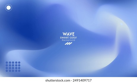 soft navy blue waves background, gradient design background with pastel colors