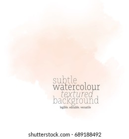 soft nude watercolor