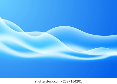Soft Oceanic Gradient Wave Background
