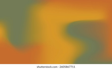 Soft orange and green fluid gradient with seamless abstract texture and motion