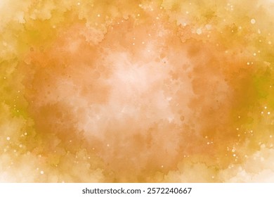 Soft orange watercolor background, warm tones, abstract texture, artistic design, perfect for invitations, prints, and digital use.