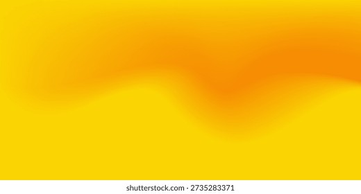 Soft orange and yellow gradient or shadow abstract science background with curved pattern graphic. beautiful vector