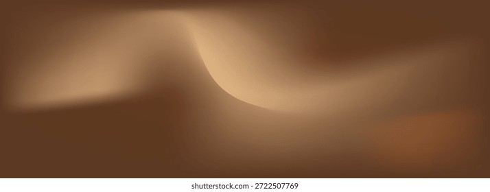 Suave gradiente inspirado en el pergamino que mezcla tonos ámbar cálidos, amarillo pálido y marrón, con una sutil profundidad texturizada, ideal para folletos de tecnología tranquila y diseños modernos.Eps10